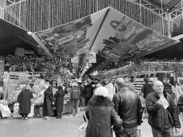 Le marché de la Boqueria