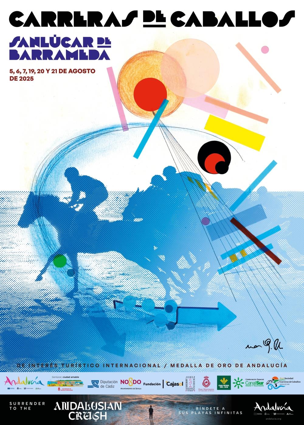 Sevilla presenta El Cartell de la Cursa de Cavalls a Sanlúcar de Barrameda 2025