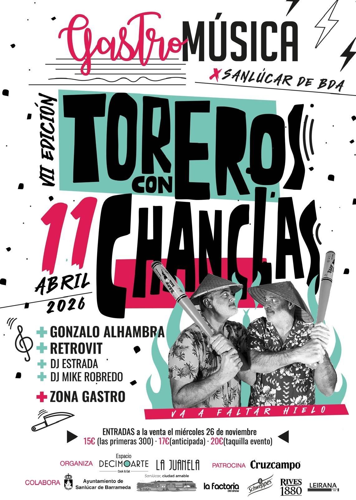 Gastromúsica 2026, le Festival qui unit la Haute Cuisine et la Musique à Sanlúcar de Barrameda