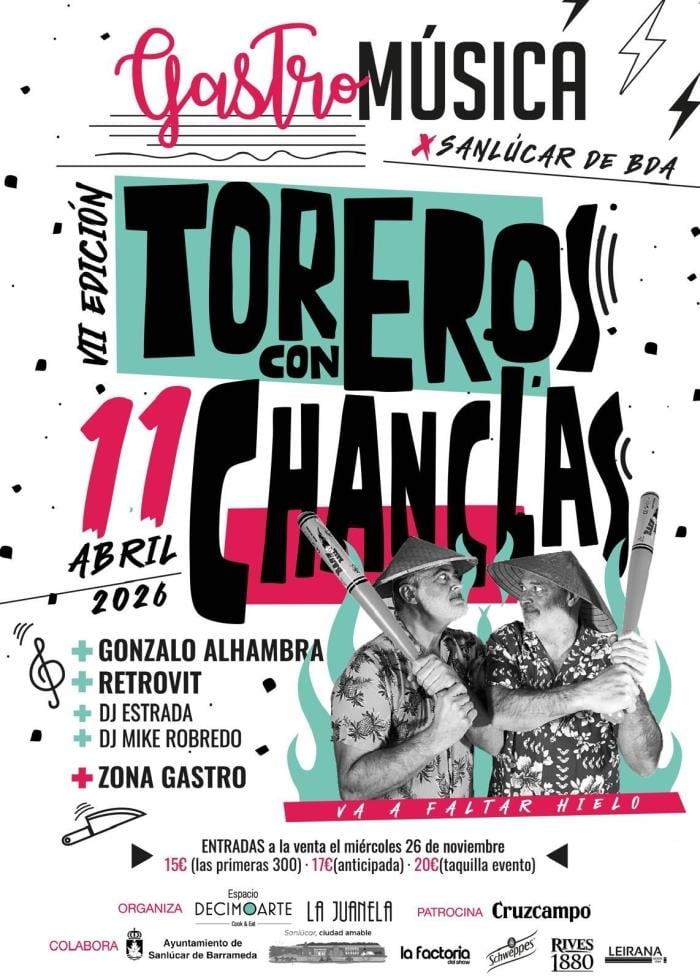 Gastromúsica 2026, El Festival que une la Alta Cocina y la Música en Sanlúcar de Barrameda